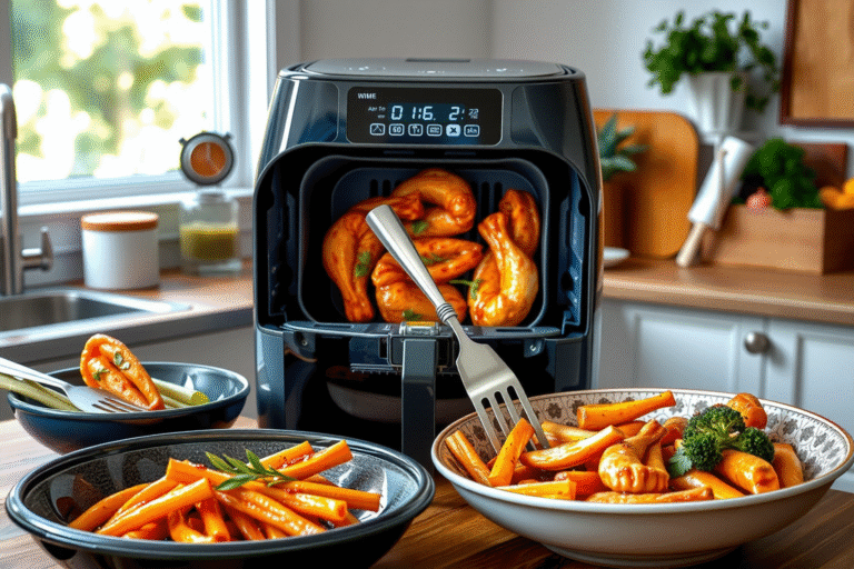 Deliciosas recetas para air fryer: cocina fácil y saludable en casa