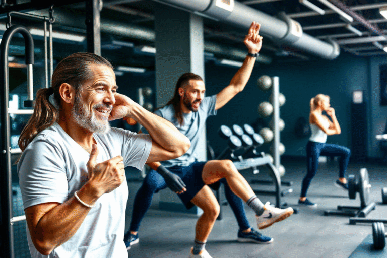 Rutina de gym semanal: ejercicios
