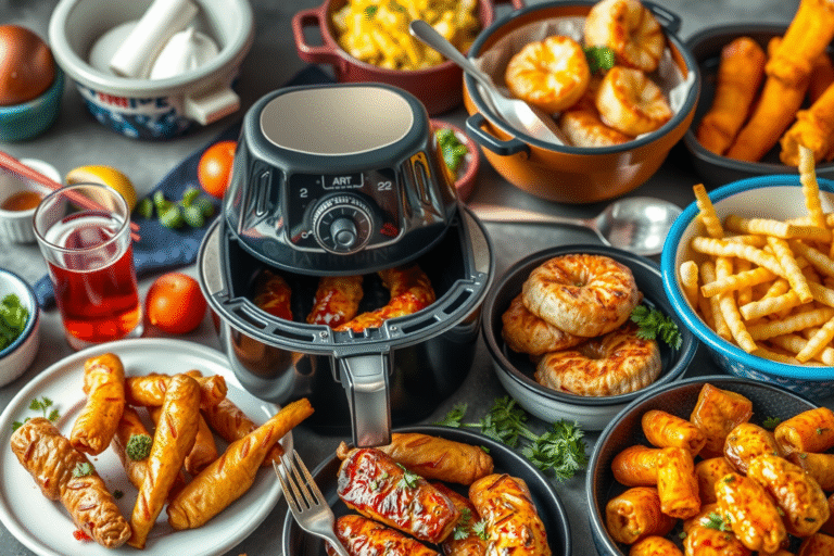 7 recetas deliciosas que puedes preparar en una freidora de aire