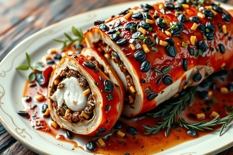 Receta fácil de lomo de cerdo relleno: ¡Sorprende a tus invitados!