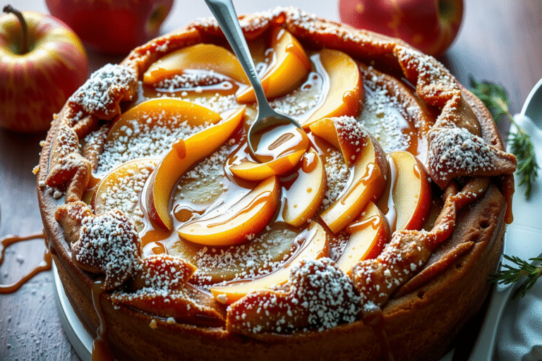 Torta invertida de manzana: receta fácil y deliciosa para sorprender a todos