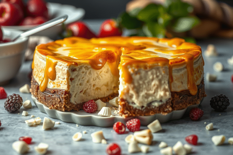 Receta fácil de tarta de queso al horno: ¡delicioso postre casero!