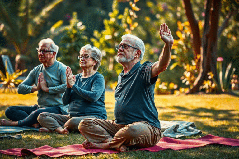 Yoga para mayores: Beneficios
