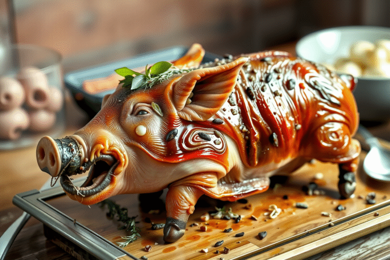 Cochinillo al horno: Receta tradicional para disfrutar en casa