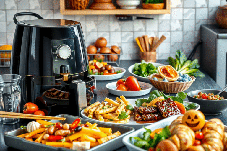 Deliciosas recetas con airfryer para disfrutar en casa – ¡Fáciles y saludables!
