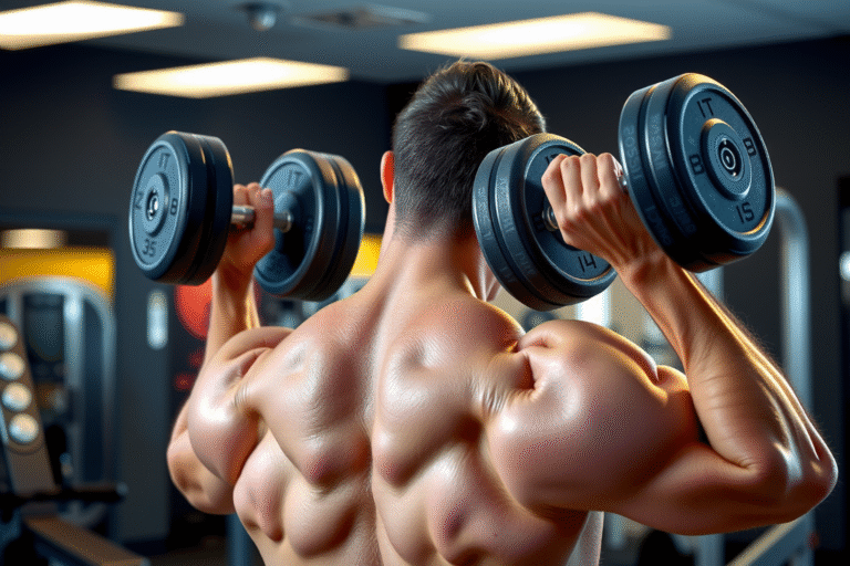 10 efectivos ejercicios para hombro con mancuernas: rutina completa para fortalecer tus deltoides