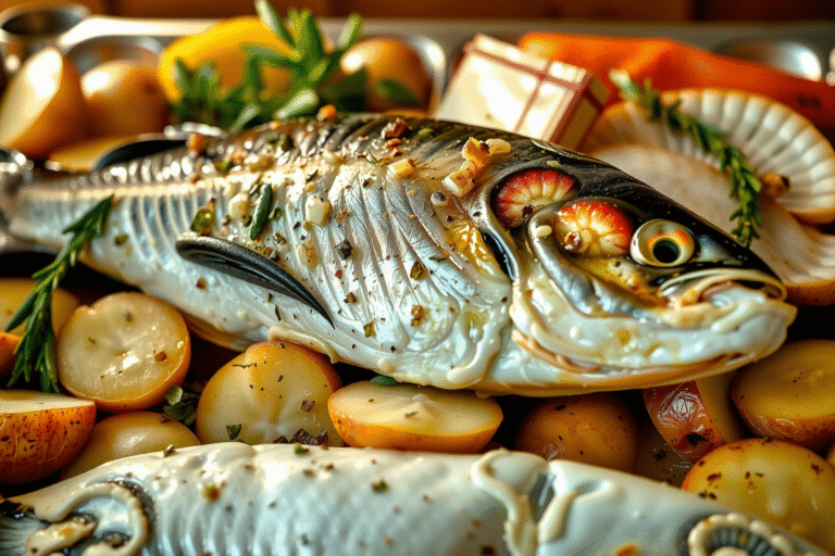 Receta de merluza al horno con patatas: ¡fácil
