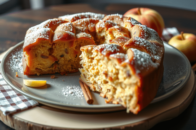 Receta fácil y deliciosa de torta de manzana para sorprender a todos