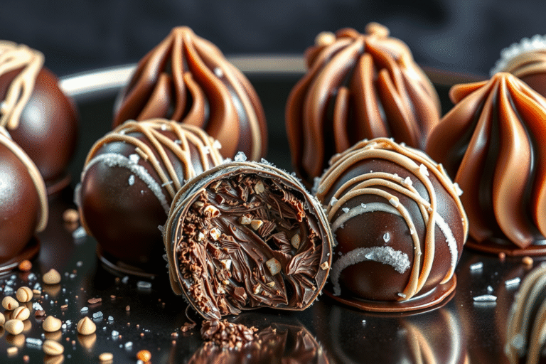 Deliciosas trufas de chocolate: receta fácil y paso a paso