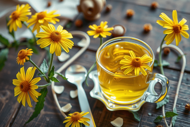 Beneficios del té de árnica para la salud: propiedades