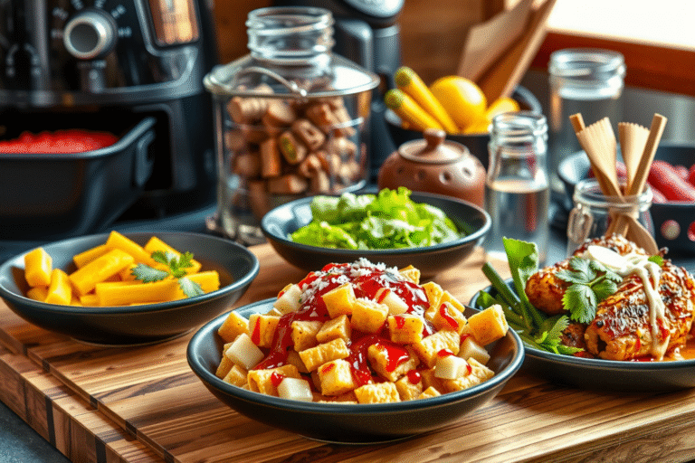 Recetas gratuitas para freidora de aire: ¡deliciosas opciones para probar en casa!