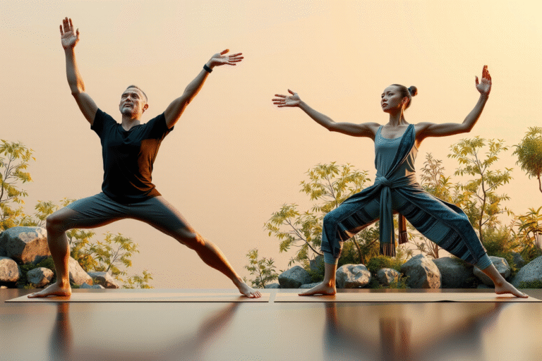Posturas de yoga en pareja: 10 ejercicios para fortalecer cuerpo y mente