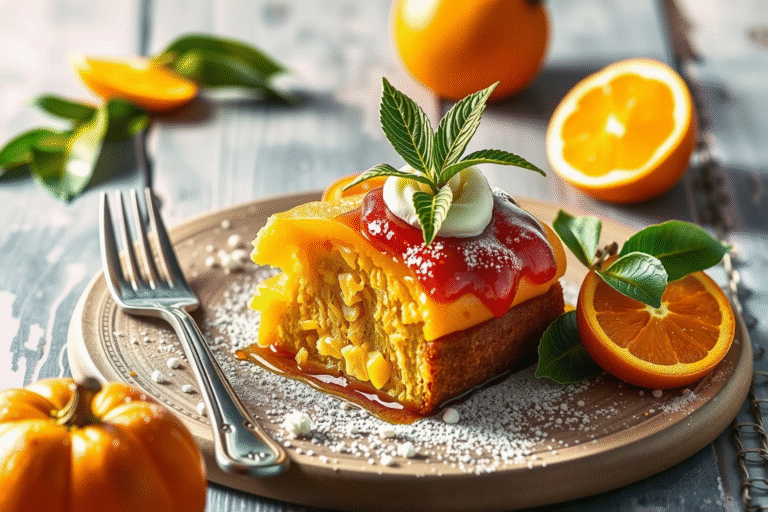 Receta de budín de naranja: ¡Descubre cómo preparar este delicioso postre!
