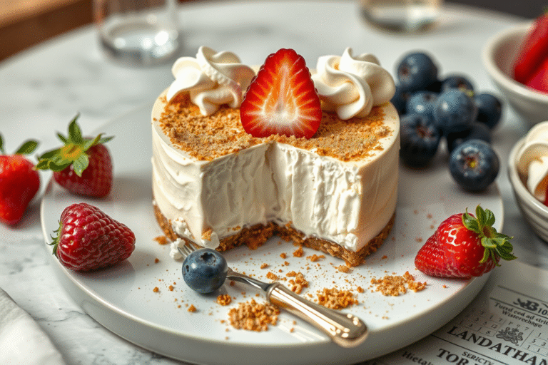 Receta fácil de cheesecake sin horno: ¡Sorprende a todos con este postre delicioso!