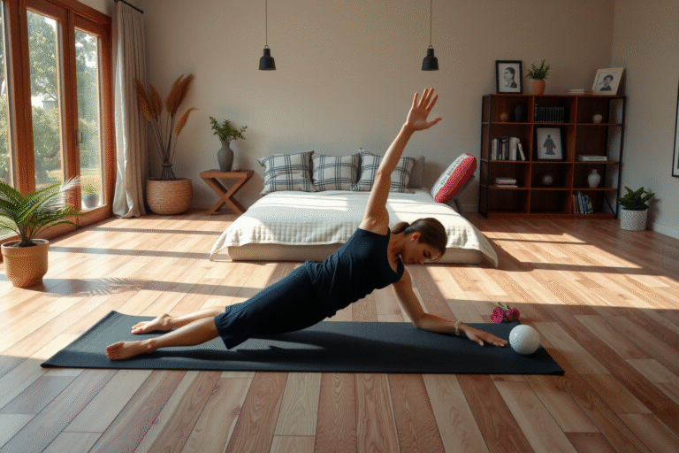 Descubre cómo practicar Pilates en casa de forma efectiva y segura