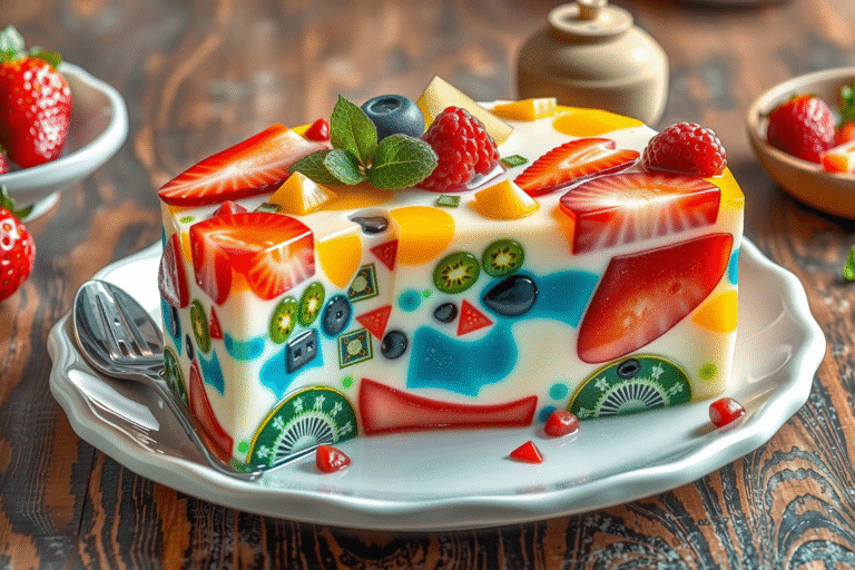 Receta de gelatina de mosaico: paso a paso para preparar este postre delicioso