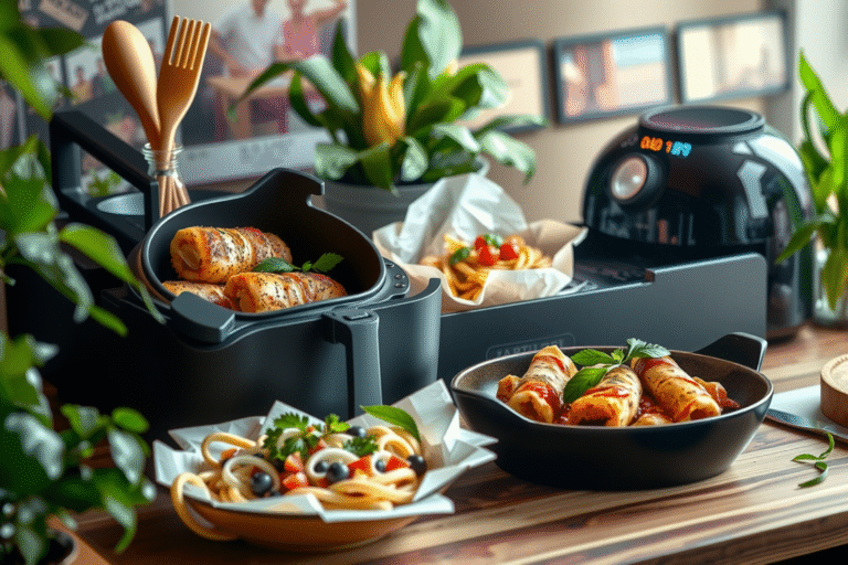 Recetas deliciosas con la freidora de aire: ¡Descubre cómo cocinar de forma saludable y sabrosa!