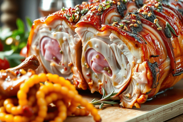 Receta fácil de bondiola de cerdo al horno: ¡deliciosa y jugosa!