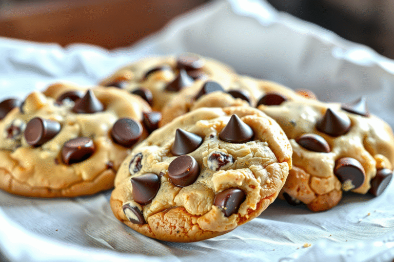 Deliciosas galletas con chispas de chocolate: receta fácil y sabrosa
