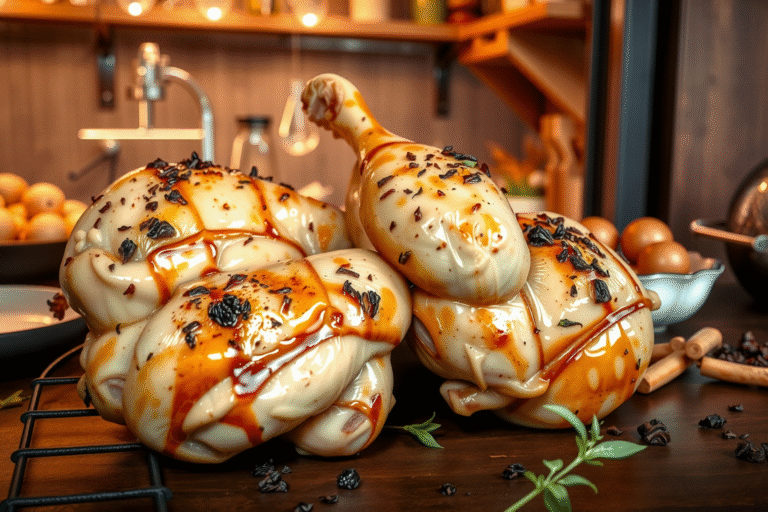 Receta de muslos de pollo al horno de la abuela: ¡Delicioso plato casero!