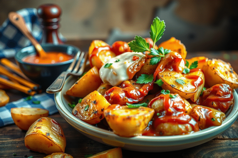 Receta fácil de patatas a lo pobre: ¡delicioso plato tradicional español!