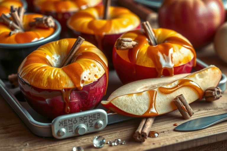 Receta fácil de manzanas al horno: ¡delicioso postre casero!