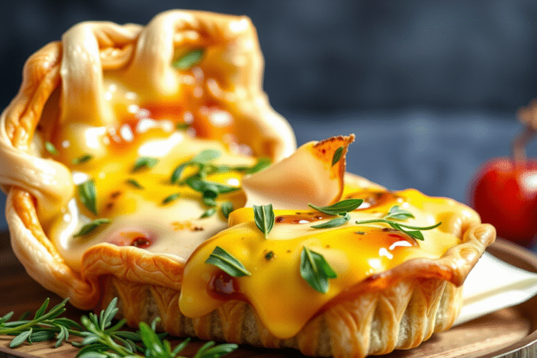 Receta fácil de tarta de jamón y queso: ¡Deliciosa y rápida de preparar!