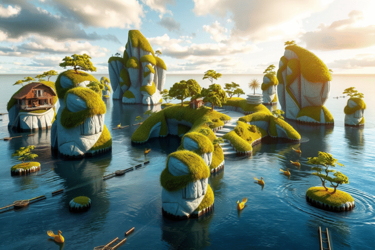Isla flotante: Descubre todo sobre este increíble fenómeno natural
