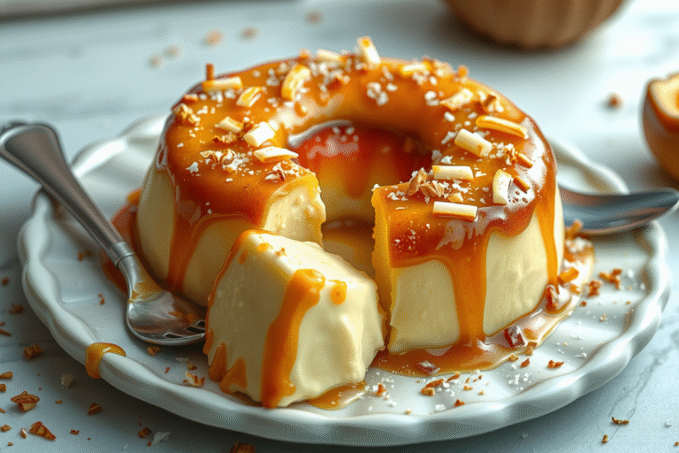 Delicioso flan de coco: receta fácil y paso a paso