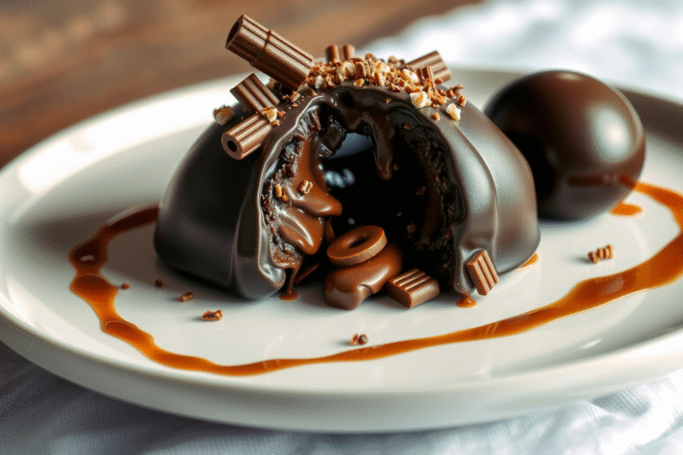 Receta deliciosa de volcán de chocolate: cómo hacerlo paso a paso