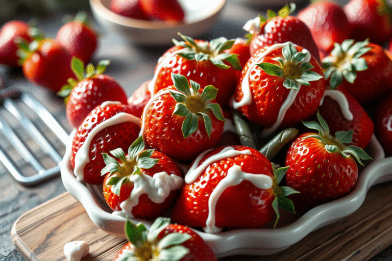 Deliciosas recetas de fresa con crema para disfrutar en casa