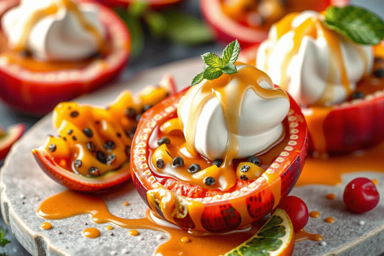 Delicioso y refrescante postre de maracuyá: receta fácil y rápida