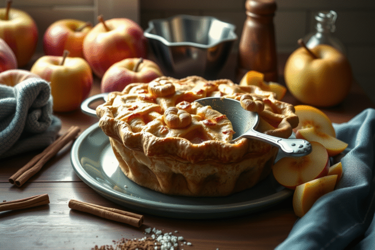 Receta fácil y deliciosa de pie de manzana casero
