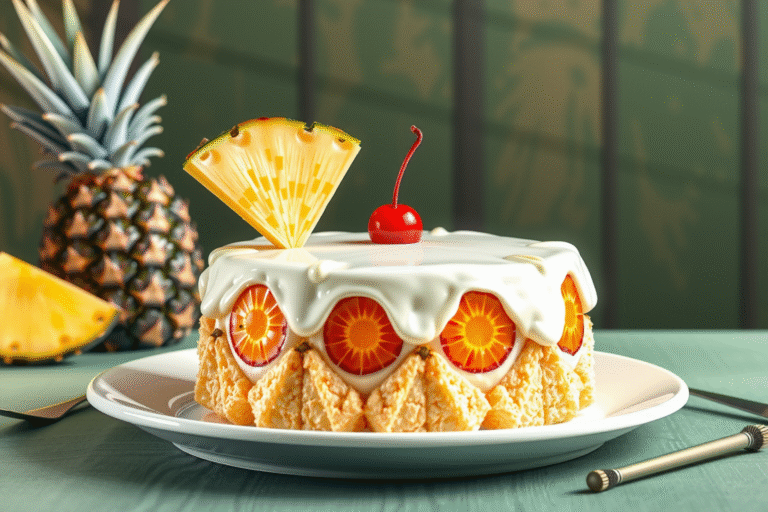 Receta fácil de torta de piña: ¡Deliciosa y refrescante para cualquier ocasión!