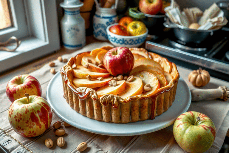Receta delicioso kuchen de manzana: ¡aprende a prepararlo en casa!