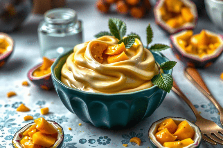 Delicioso mousse de maracuyá: receta fácil y rápida para disfrutar en casa