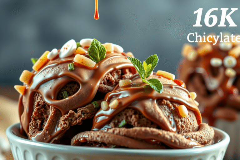 Delicioso helado de chocolate: ¡Descubre su irresistible sabor!